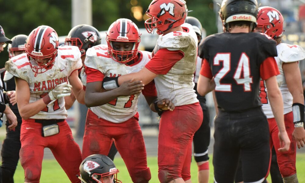 PHOTOS: Preble Shawnee 19, Madison 12 – Butler County High School ...