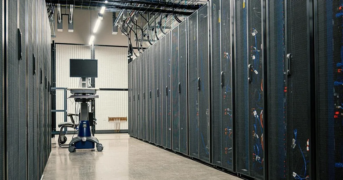 Planned Amazon data center campus site in rural Wharton County, Texas