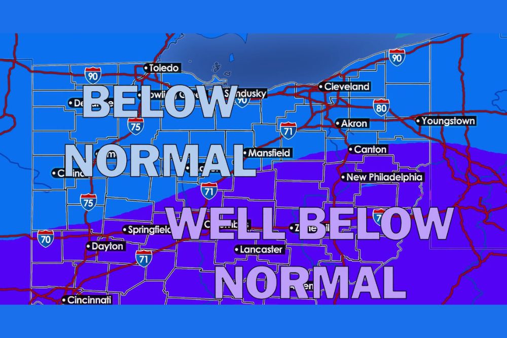 Big October Cooldown Coming to Northern Ohio With Highs in the 40s, Multiple Frost Nights, and Even a Few Snowflakes Possible