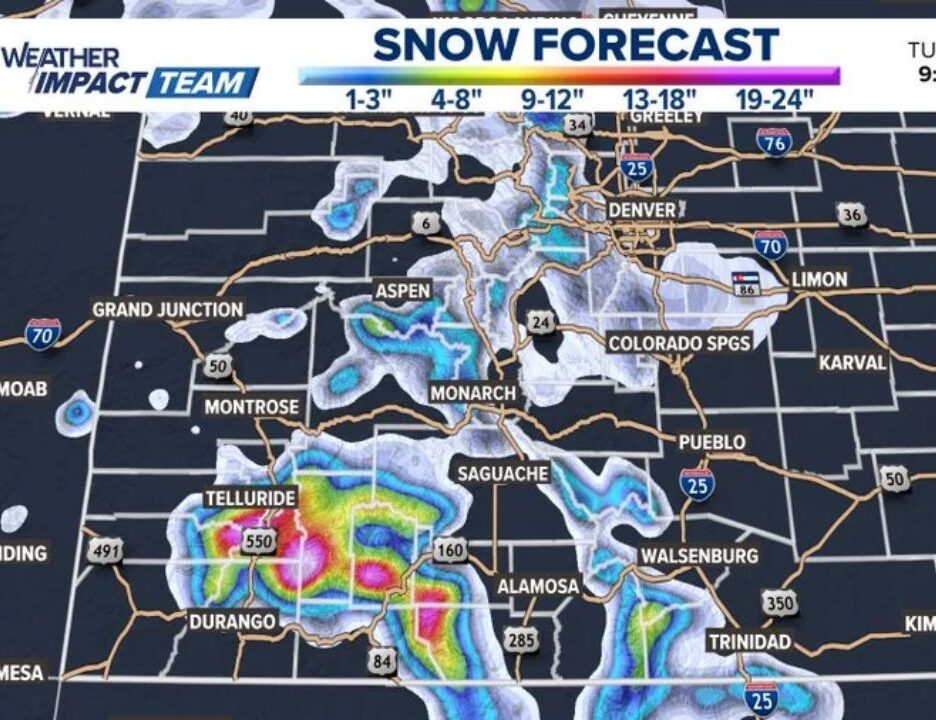 Colorado’s San Juan Mountains Brace for 1 to 2 Feet of Snow Above 9,000 Feet Sunday and Monday, Raising Hopes for an Early Wolf Creek Opening