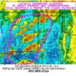Flash Flood Threat Lingers Overnight as Clusters of Heavy Storms Keep Building Over New Mexico, West Texas and the Texas Panhandle