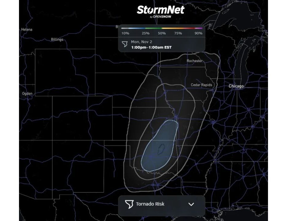 Kansas, Oklahoma and Missouri Face Growing Tornado Concern for Monday, November 2, as Forecaster Warns the Threat Could Be Higher Than Many Expect