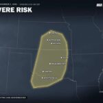 Kansas, Oklahoma and North Texas Face Severe Storms Monday Afternoon, November 2, With Damaging Winds, Large Hail and a Couple of Tornadoes Possible From Wichita to Oklahoma City and Tulsa
