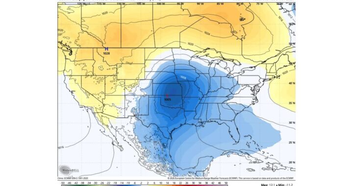 Kansas, Oklahoma and the Midwest Brace for Big Storm to Start November as 1005 mb Low Threatens Heavy Rain, Strong Storms, Gusty Winds and Winter Weather