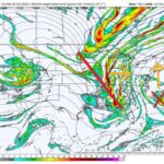 Maryland and the Mid-Atlantic Could See Rain Late Next Week as Deep Trough Heads East and a Possible Coastal Storm Forms Off the Southeast, While Election Day Stays Dry