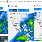 Southern California Faces Rare Wet Halloween as Possible Atmospheric River Threatens Los Angeles With Heavy Rain and Mountain Resorts With Snow by Sunday