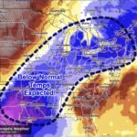 Texas, Oklahoma, the Midwest and Northeast Turn Cooler Than Normal November 6-7 as Dallas Runs 9 Degrees Below Average While the Dakotas and Southeast Stay Warm